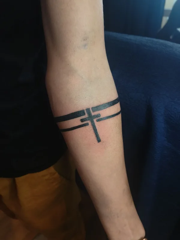 black blackwork Tatuagem em forearm #93501 | Tatuador Кирилл Стремоухов