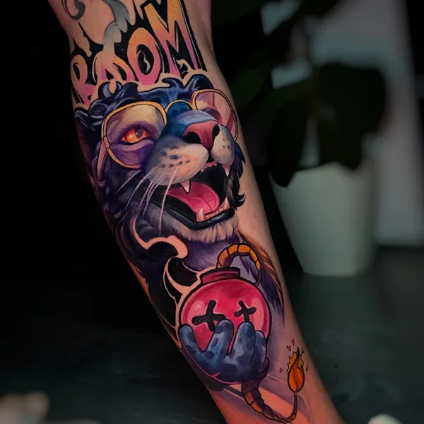 Author's Style tattoo by Юлия Колесникова in Симферополь