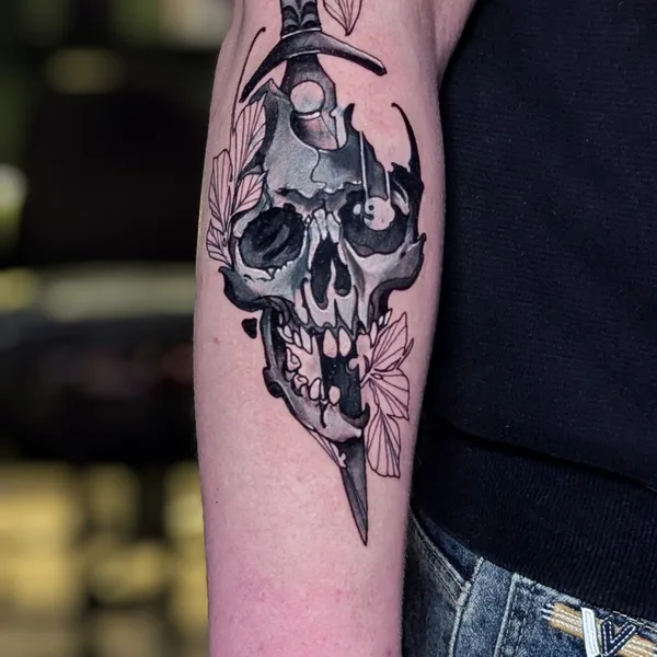 New School tattoo by karen_tattooer (Karen Bagdasarian) in Tbilisi