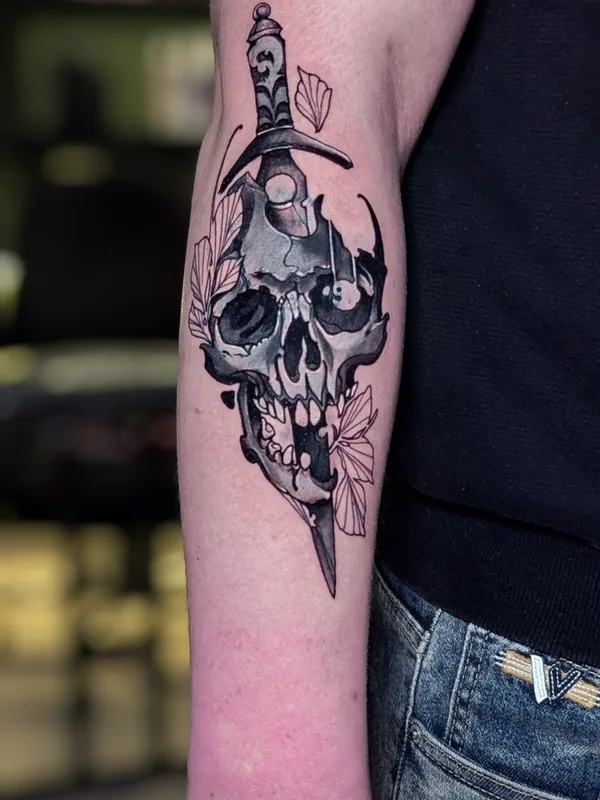 black and grey black and grey Tatuagem em forearm #93545 | Tatuador karen_tattooer (Karen Bagdasarian)