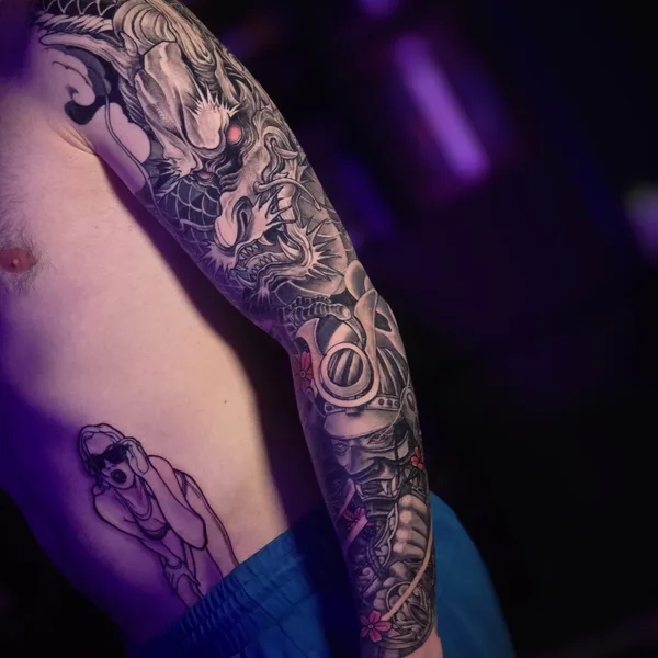 New School tattoo by karen_tattooer (Karen Bagdasarian) in Tbilisi