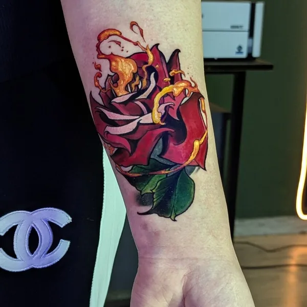 New School tattoo by karen_tattooer (Karen Bagdasarian) in Tbilisi