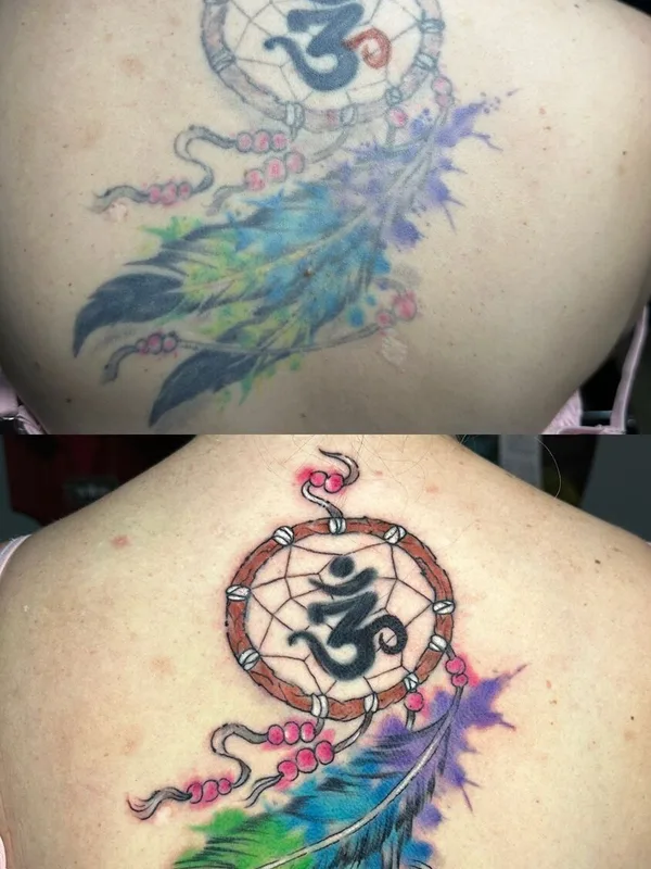 female color coverup Tatuagem em back #93684 | Tatuador Neto Tattoo Florida