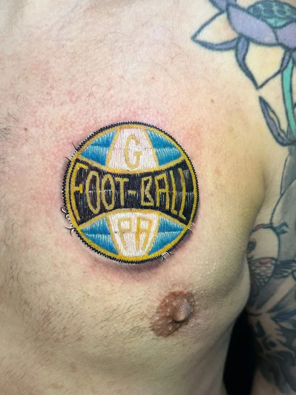 male color patch Tatuagem em chest #93689 | Tatuador Neto Tattoo Florida