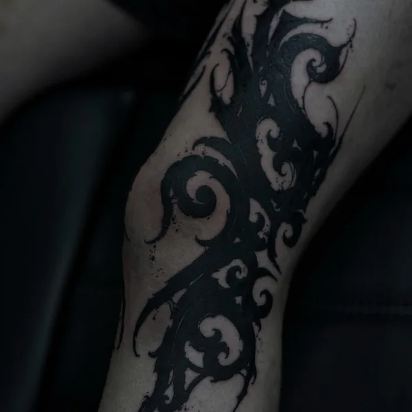 engraving tattoo by Алексей Гурбатов  in Чита
