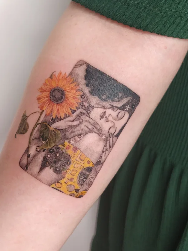 color illustrative татуировка на forearm #100871 | Тату мастер Nagehan Fenman
