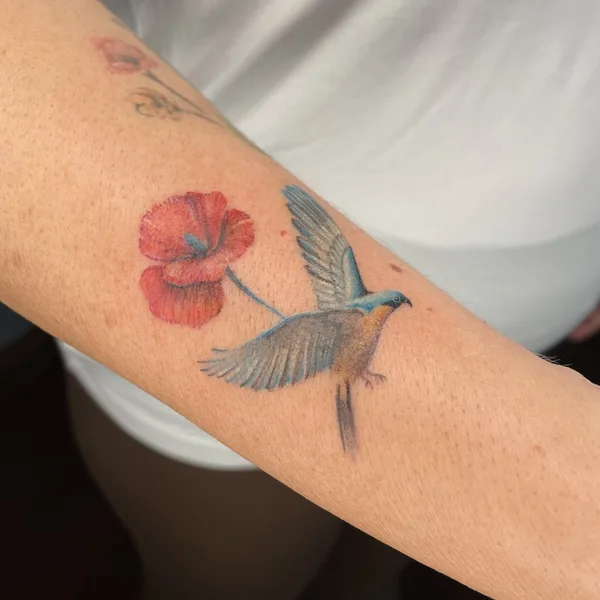 Иллюстративная tattoo by Nagehan Fenman in Стамбул