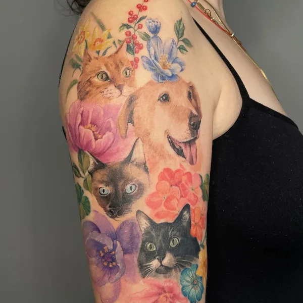 Иллюстративная tattoo by Nagehan Fenman in Стамбул