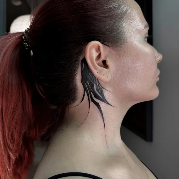 Abstract tattoo by Ксюша Борзая in Краснодар