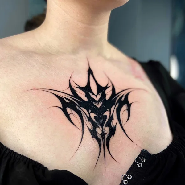 Abstract tattoo by Ксюша Борзая in Краснодар