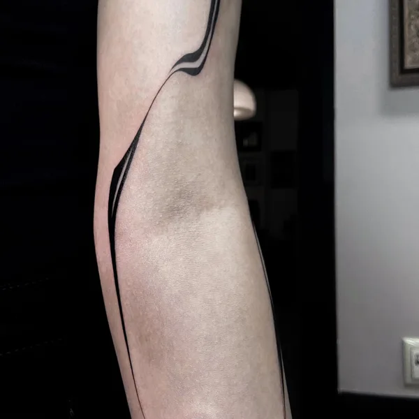 Abstract tattoo by Ксюша Борзая in Краснодар