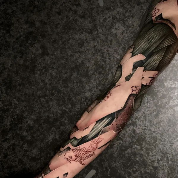 Engraving tattoo by Антон Краснов in Сочи