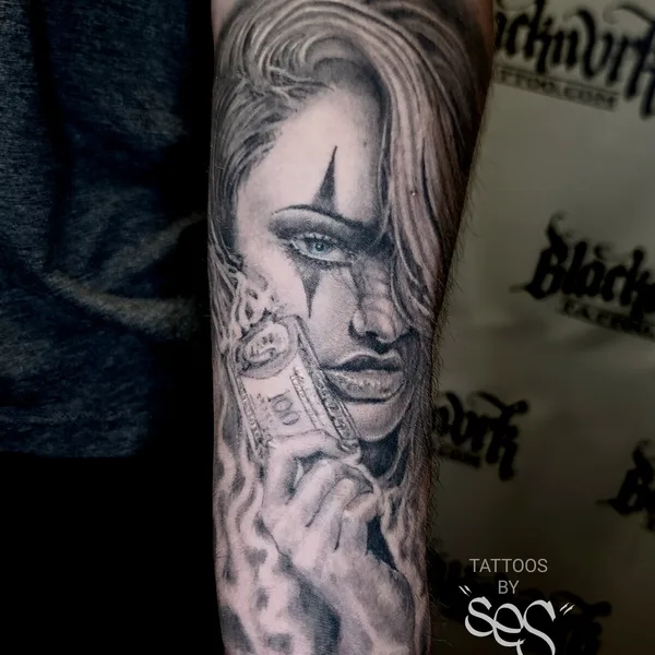 Чикано tattoo by Ses Con in Little Falls