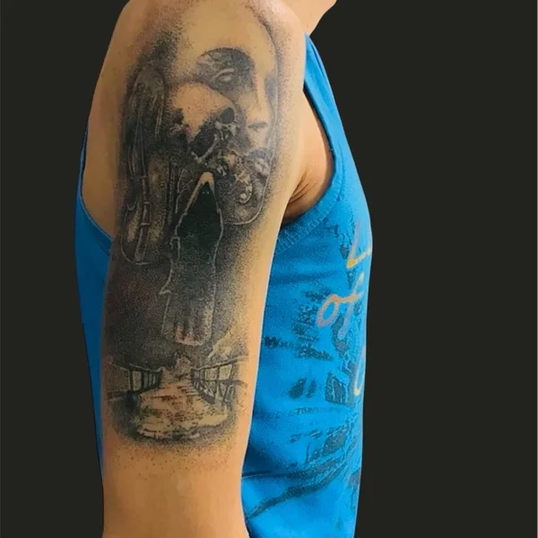 Realism tattoo by Дмитрий Большаков in Саратов