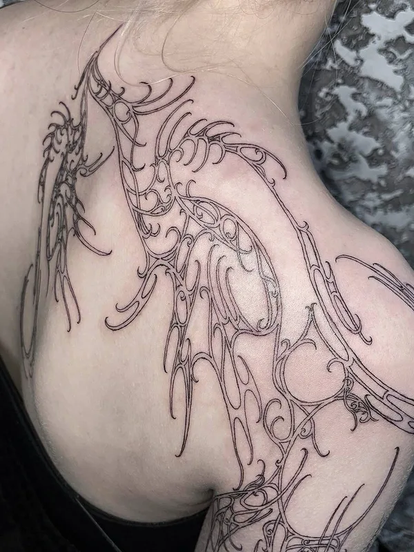 female black authorsstyle Tatuagem em shoulder #94449 | Tatuador нуничего штырикова