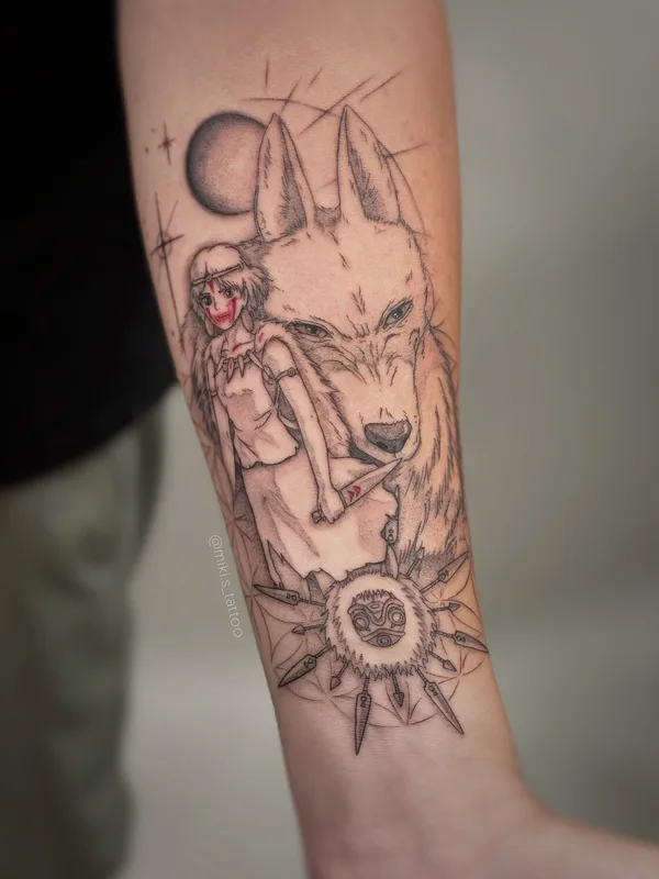 male blackandgrey anime tatouage sur forearm #94760 | Artiste tatoueur Miki Sheir
