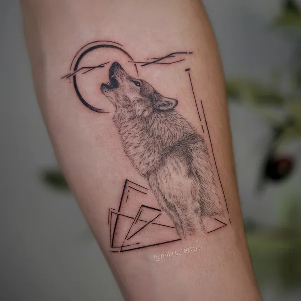 Fine Line tattoo by Miki Sheir in Vancouver