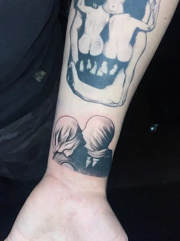 black blackwork татуировка на forearm #94713 | Тату мастер Anisa Bumazhenko