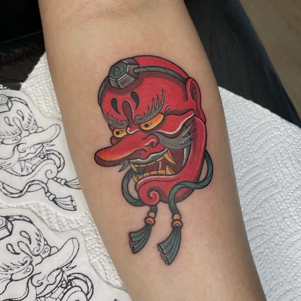 Anime tattoo by Alina MNK  in Tbilisi