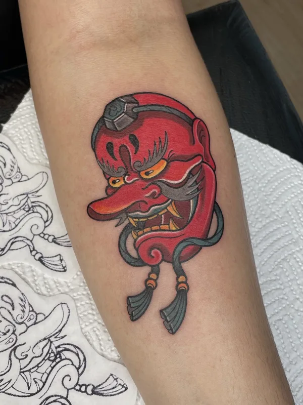 color japanese Tatuagem em forearm #94721 | Tatuador Alina MNK
