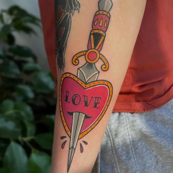 Anime tattoo by Alina MNK  in Tbilisi