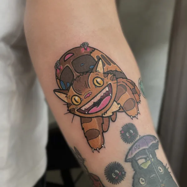 Anime tattoo by Alina MNK  in Tbilisi