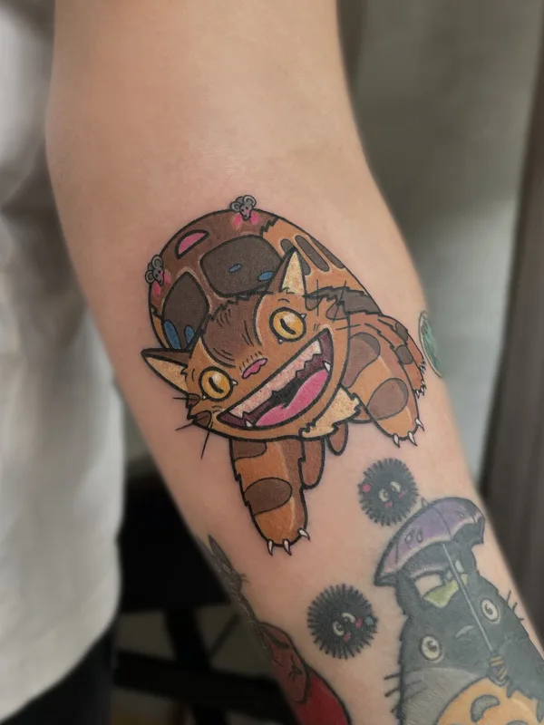 color anime Tatuagem em forearm #94725 | Tatuador Alina MNK