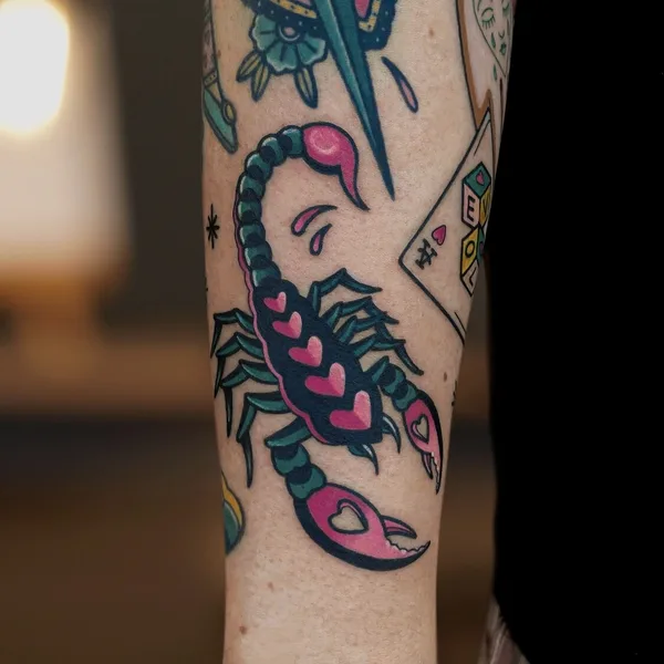 Anime tattoo by Alina MNK  in Tbilisi