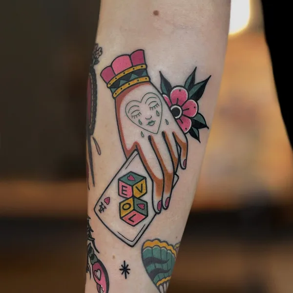 Anime tattoo by Alina MNK  in Tbilisi