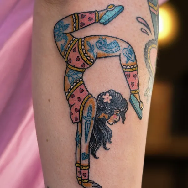 Anime tattoo by Alina MNK  in Tbilisi
