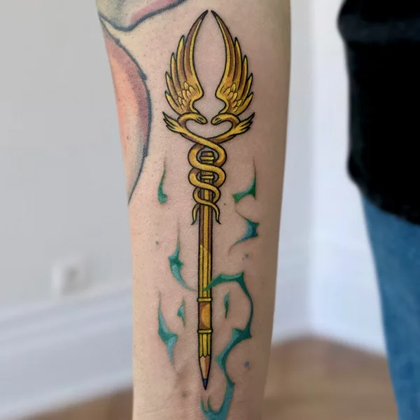 Anime tattoo by Alina MNK  in Tbilisi