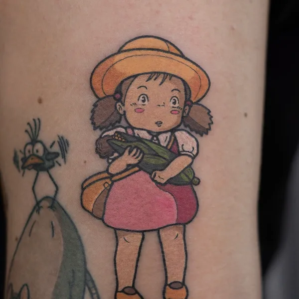 Anime tattoo by Alina MNK  in Tbilisi