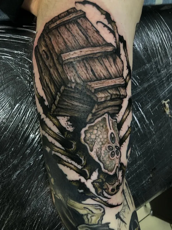 black and grey realism татуировка на forearm #94977 | Тату мастер Сергей Серебров