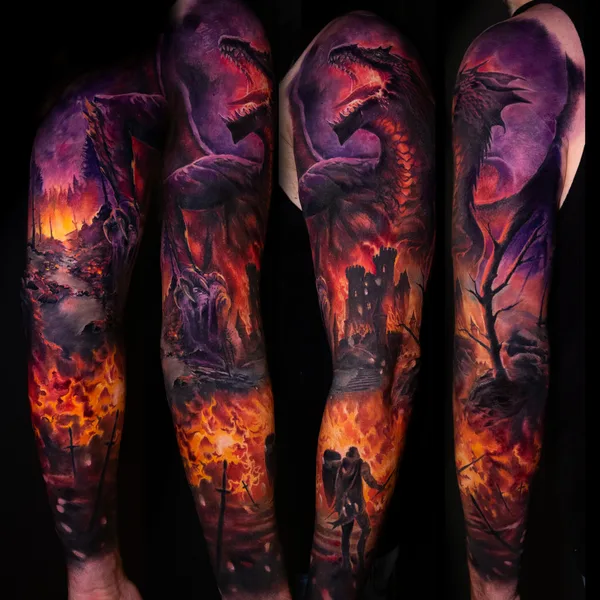 Реализм tattoo by Adrian Cier in Vancouver