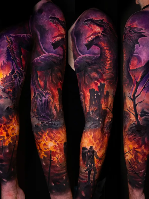 Realism tattoo by Adrian Cier in Vancouver