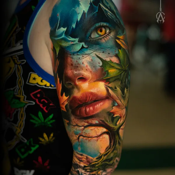 Реализм tattoo by Adrian Cier in Vancouver