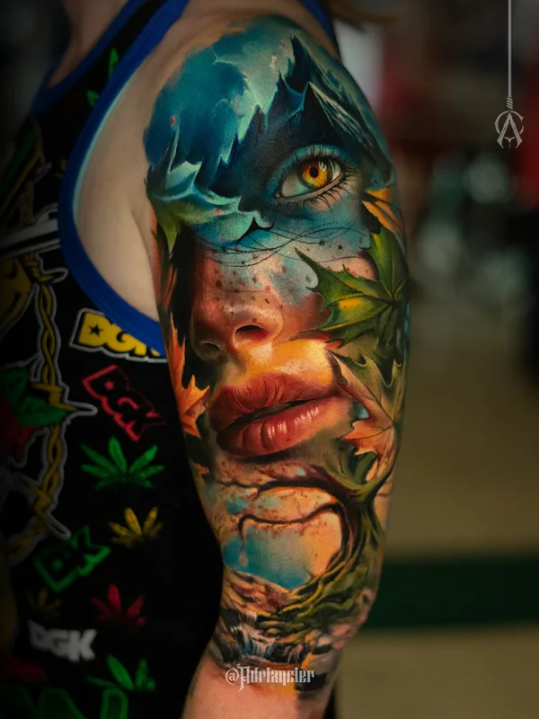 Realism tattoo by Adrian Cier in Vancouver