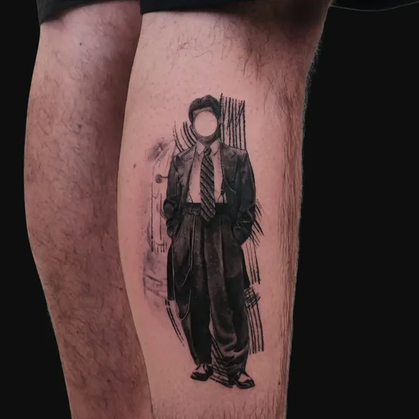avant-garde tattoo by Nam in Beersheba