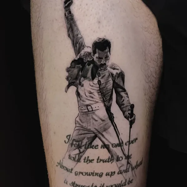 avant-garde tattoo by Nam in Beersheba