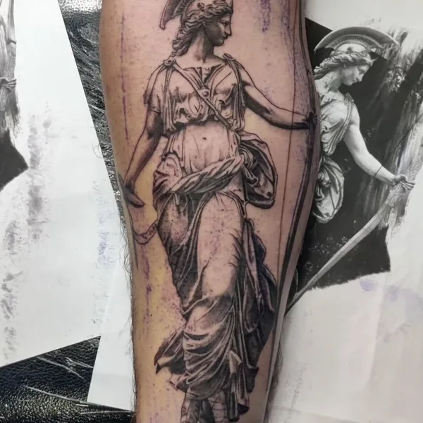 avant-garde tattoo by Nam in Beersheba