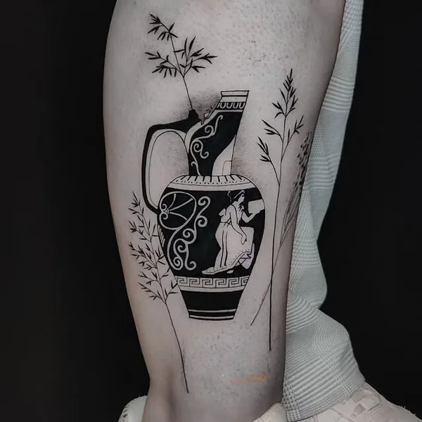 avant-garde tattoo by Nam in Beersheba