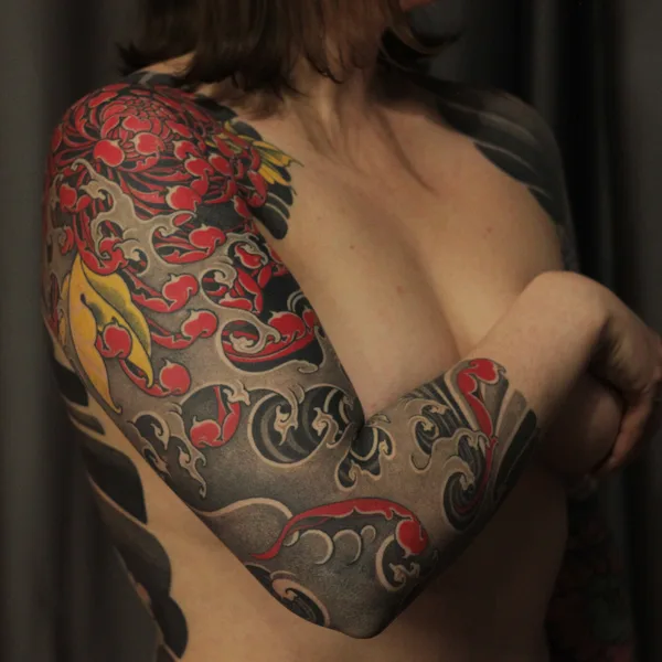 Japanese tattoo by Игорь Кукушкин in Самара