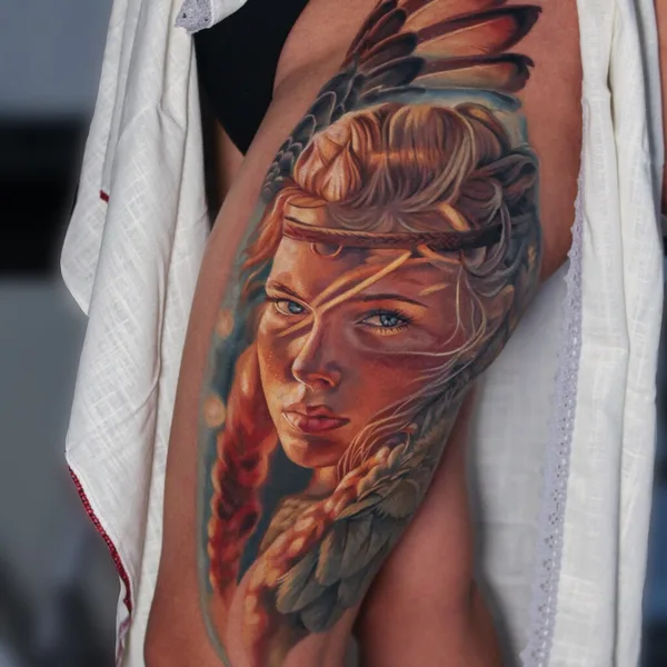 Japanese tattoo by Дарья Фараонова in Saint Petersburg
