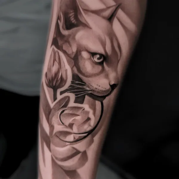 Realism tattoo by Konstantin Pilipenko in Липецк