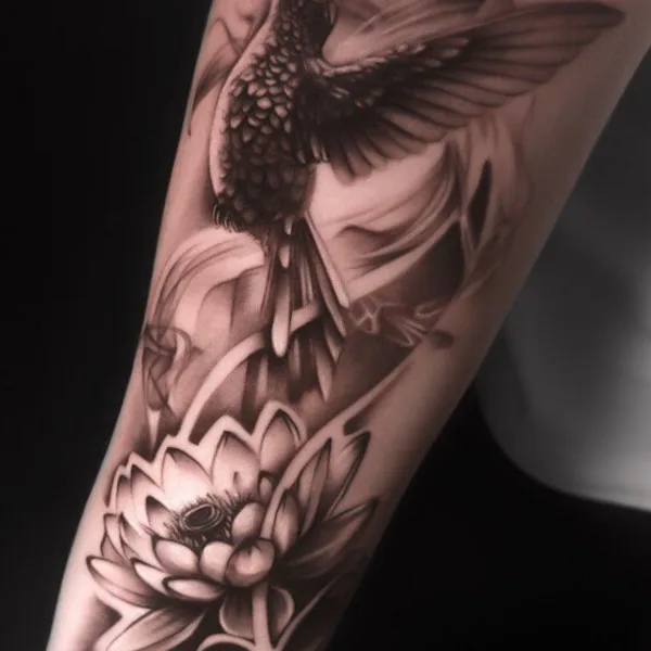 Realism tattoo by Konstantin Pilipenko in Липецк