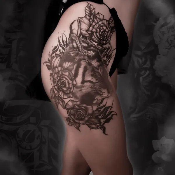 Realism tattoo by Konstantin Pilipenko in Липецк