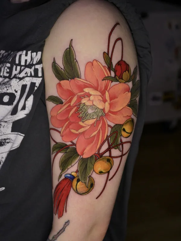 color japanese татуировка на upper arm #95798 | Тату мастер Анна Грин 