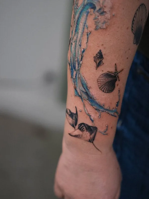 color illustrative 타투 부위 forearm #95809 | 타투이스트 Karyna Pulcho