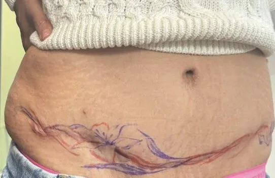 color sketch 타투 부위 stomach #95813 | 타투이스트 Karyna Pulcho