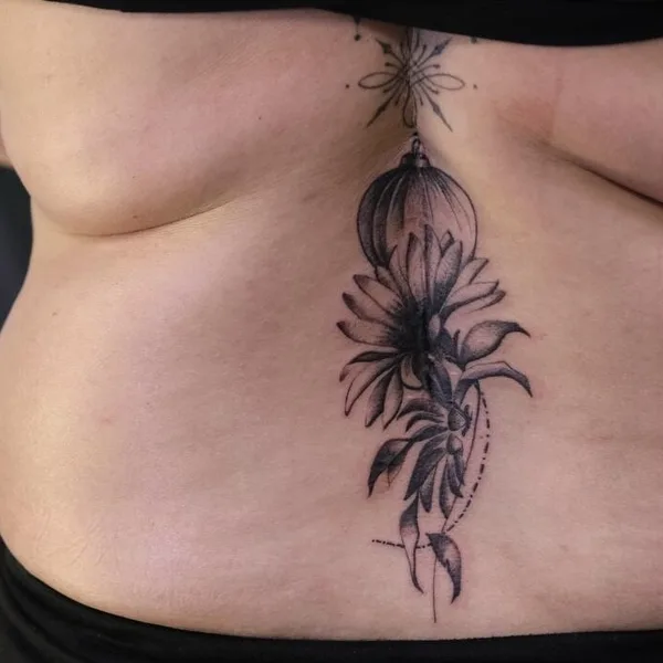 coverup tattoo by Karyna Pulcho in Los Angeles